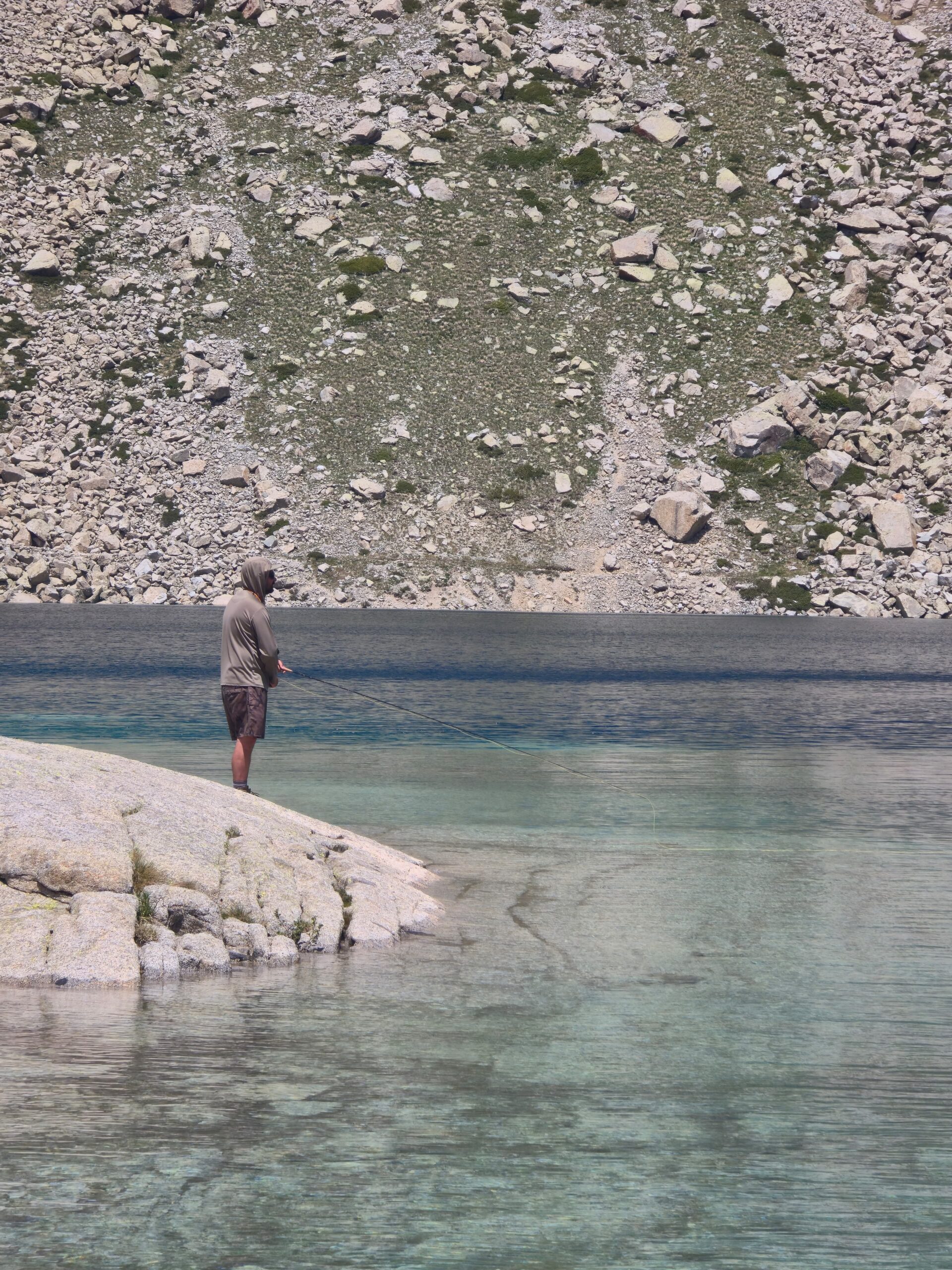 peche en lac Pyrénées Catalanes